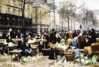 Gilbert, Victor Gabriel - Market Day